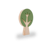 Enfeite De Prateleira Árvore Bolinha - Verde
